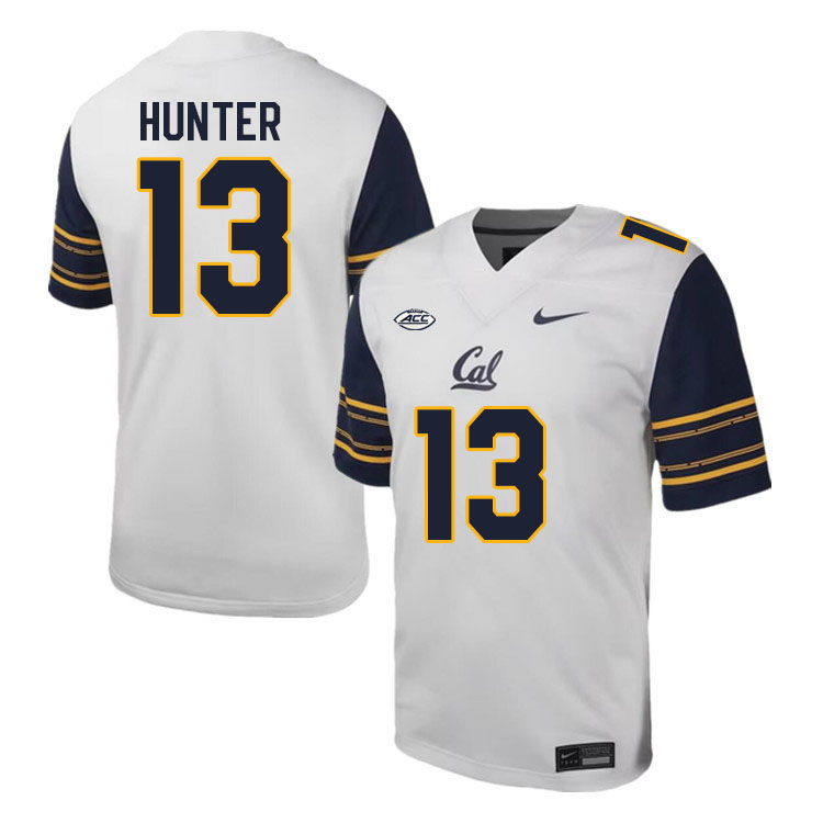 California Golden Bears #13 Nyziah Hunter ACC Conference College Football Jerseys Stitched Sale-White